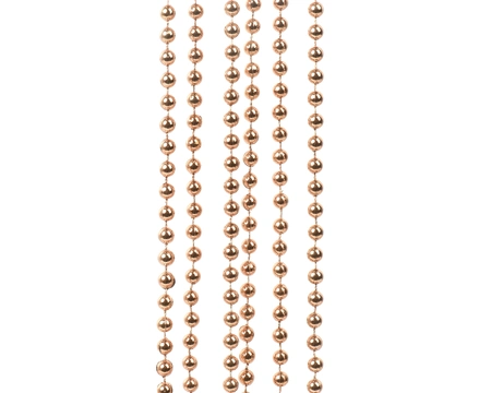 Kralenketting Kerstboom 10m Karamel Bruin
