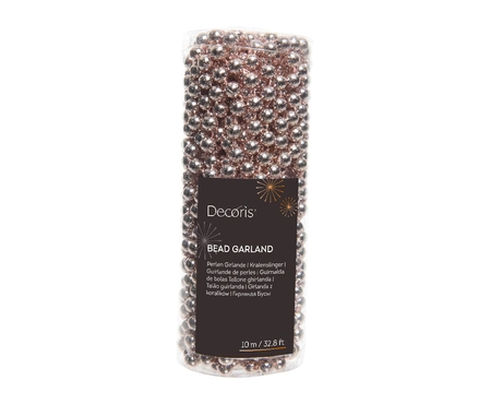 Kralenketting Kerstboom 10m Roze