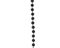 Kralenketting Kerstboom 10m Zwart
