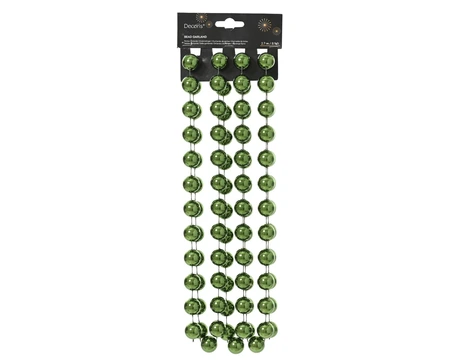 Kralenketting Kerstboom XXL 270cm Dennengroen