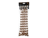 Kralenketting Kerstboom XXL 270cm Karamel Bruin