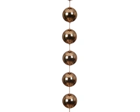 Kralenketting Kerstboom XXL 270cm Karamel Bruin