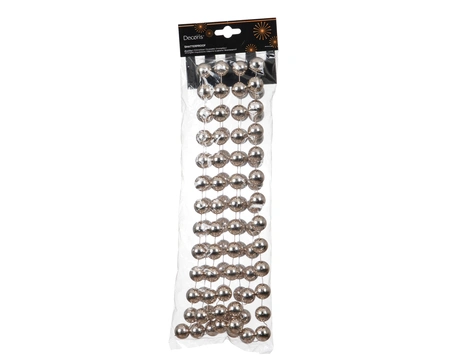 Kralenketting Kerstboom XXL 270cm Smokey Parel