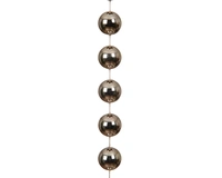 Kralenketting Kerstboom XXL 270cm Smokey Parel