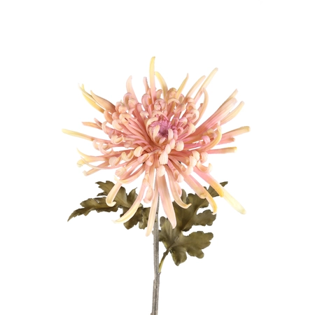 Kunstbloem Chrysant Roze 68cm