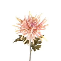 Kunstbloem Chrysant Roze 68cm