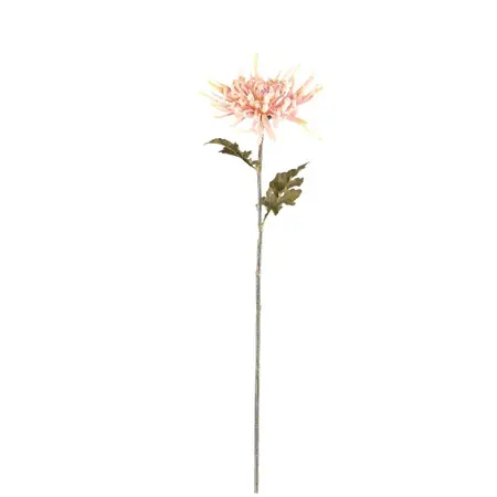 Kunstbloem Chrysant Roze 68cm