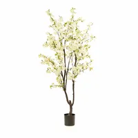 Kunstboom Kersenbloesem Wit 210cm