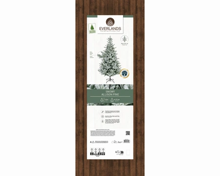 Kunstkerstboom Allison Snowy 180cm