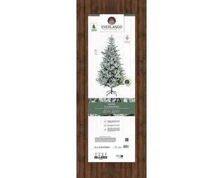 Kunstkerstboom Allison Snowy 210cm