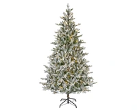 Kunstkerstboom Allison Snowy 320 LED 180cm