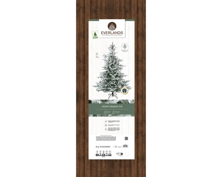 Kunstkerstboom Grandis Frosted 240cm