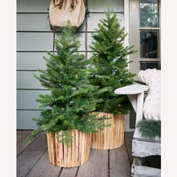 Kunstkerstboom Grandis in pot 80 LED 90cm