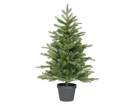 Kunstkerstboom Grandis in pot 90cm