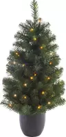 Kunstkerstboom Imperial in pot 50 LED 90cm