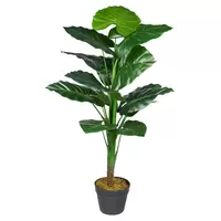 Kunstplant Taro/Alocasia 100cm