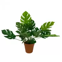 Kunstplant Monstera in pot 45cm