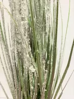 Kunstplant Gras met Sneeuw 70cm