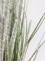 Kunstplant Gras met Sneeuw 70cm