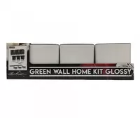 Lechuza Green Wall Home Kit White Glossy - afbeelding 2