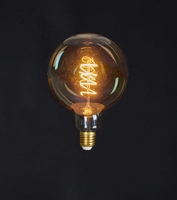 LED Filamentlamp Retro Goud Dimbaar Ø12,5cm