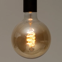 LED Filamentlamp Retro Goud Dimbaar Ø12,5cm