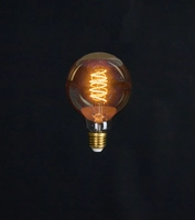 LED Filamentlamp Retro Goud Dimbaar Ø9,5cm
