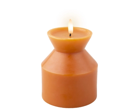 LED Kaars Oranje 14cm