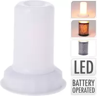 LED Kaarslamp met Vlameffect 9cm