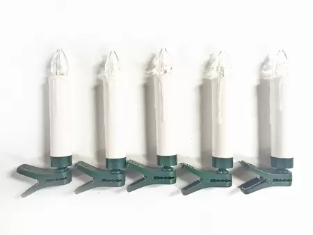 Draadloze LED kaarsverlichting warm wit