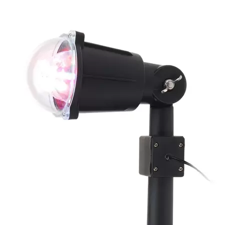 LED partylamp grondspies draaibare kop