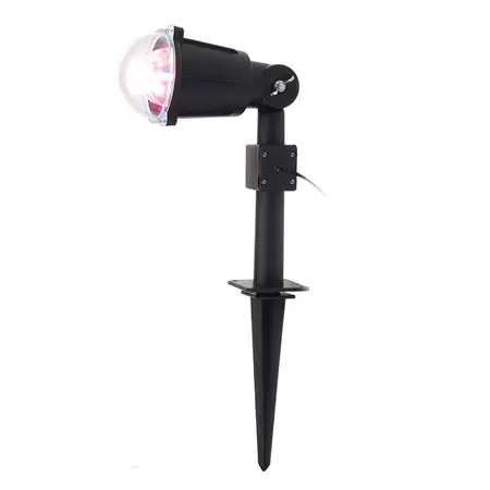 LED partylamp grondspies draaibare kop