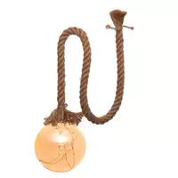 Lichtbol aan Touw 10 LED Ø15cm Goud