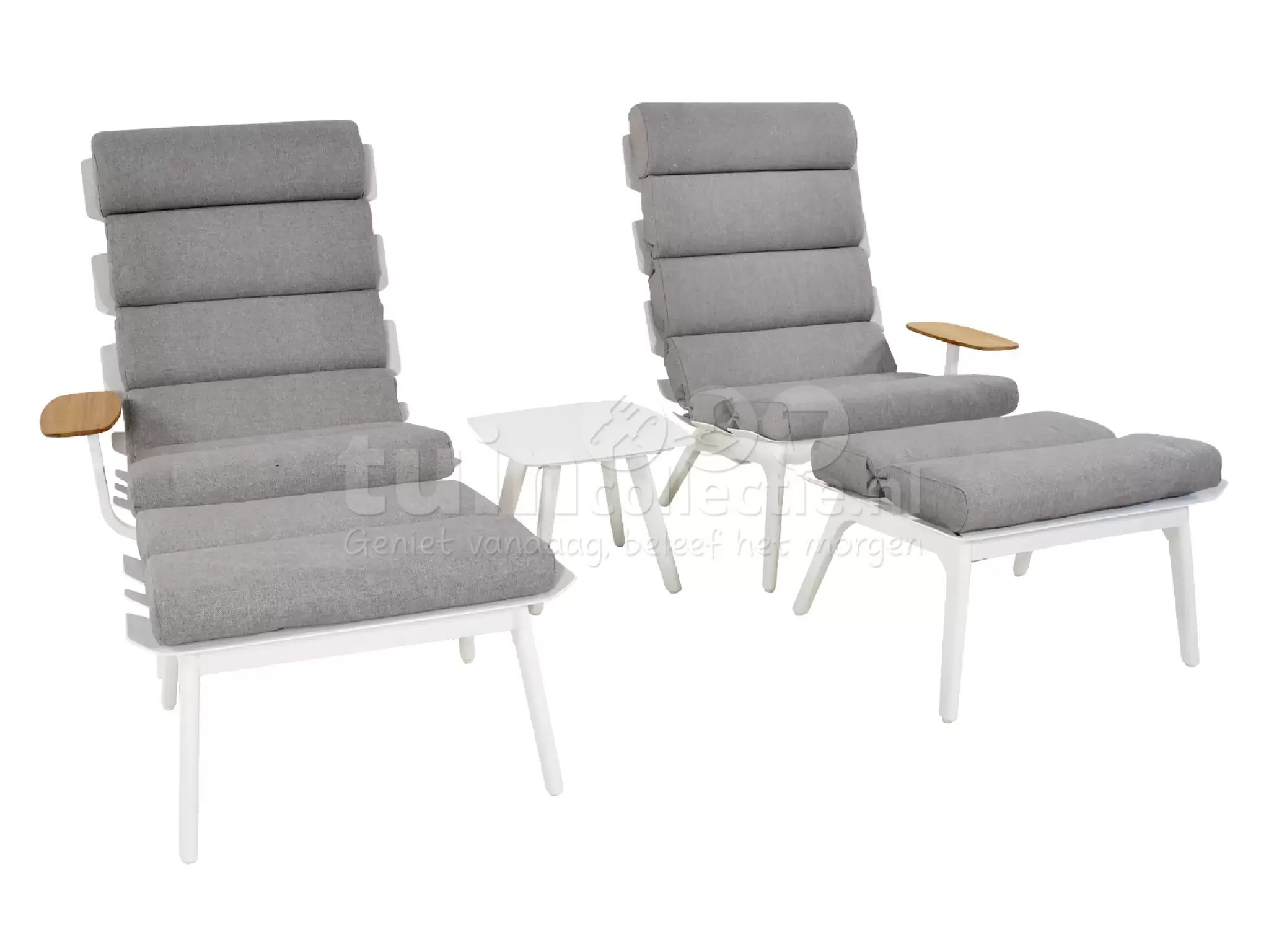 Loungestoelen | 5-delige Tuinset | Tuincollectie..nl -