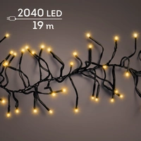 Lumineo Clusterverlichting 2040 LED 19m CW