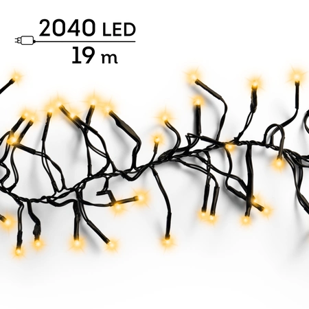 Lumineo Clusterverlichting 2040 LED 19m CW