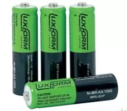 Luxform oplaadbare batterijen AA 4 st