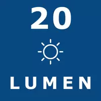 20 Lumen solar light
