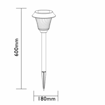 Intelligent Solar Tuinlamp Mizar