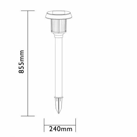 Solar Buitenlamp Pollux