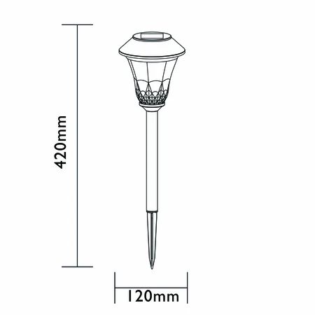 Luxform Solar Tuinlamp St. Tropez