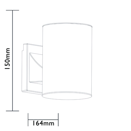 Luxform Wandlamp Solar Ohio