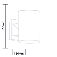 Luxform Wandlamp Solar Ohio