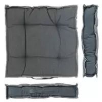 Matraskussen Scandic 45x45x8cm Dark Grey