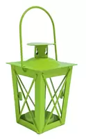 Mini Conische Lantaarn 9cm Lime Groen