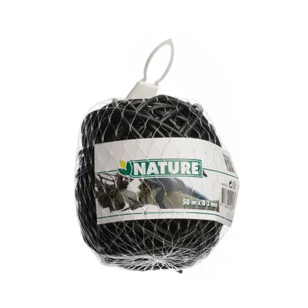 Nature Bindbuis Zwart Ø3mm 50m