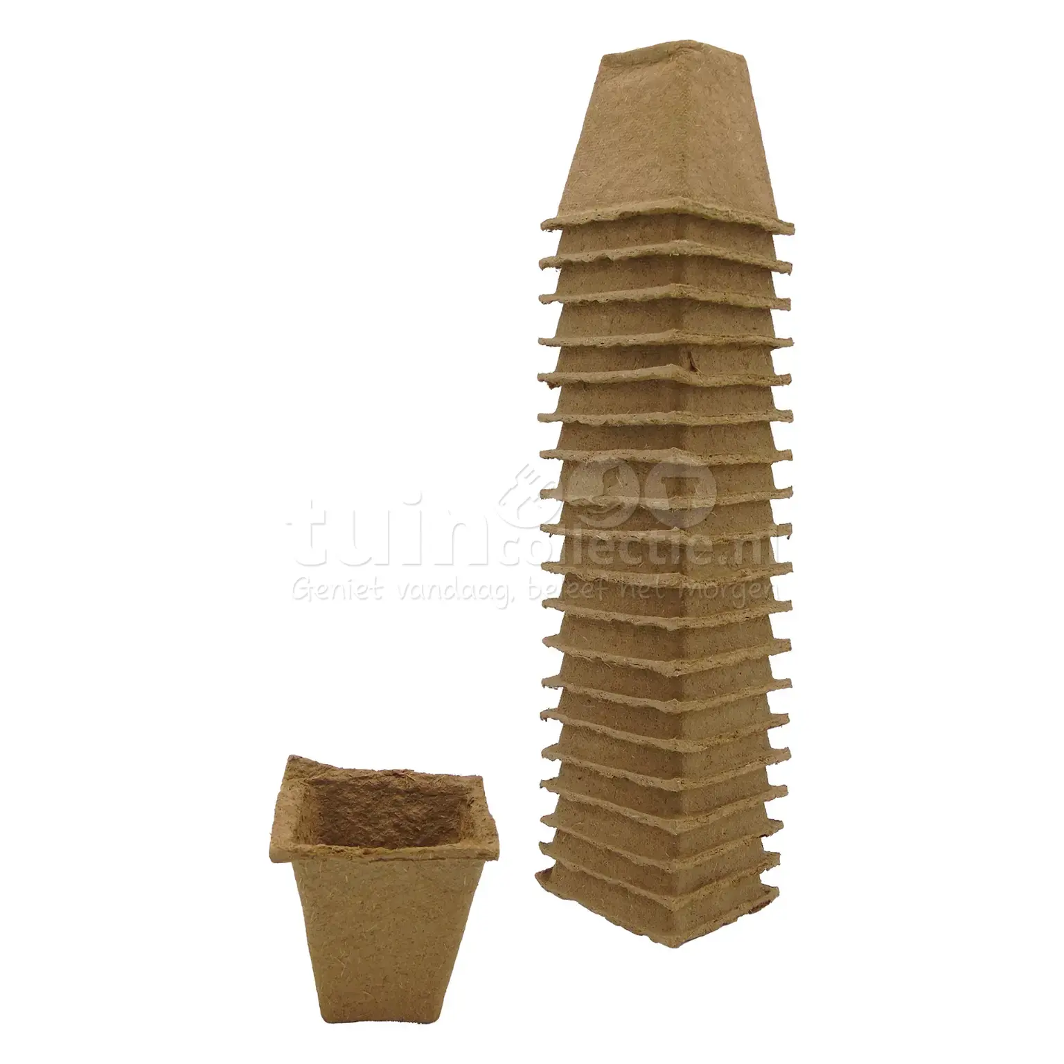 Nature Kweekpotjes Biologisch Afbreekbaar 6cm 20st