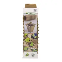 Nature Kweekpotjes Biologisch Afbreekbaar 8cm 14st