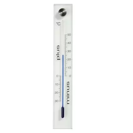Muurthermometer | Glazen thermometer - Tuincollectie.nl