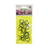 Nature Plantenclips Groen Ø2,4cm 10st